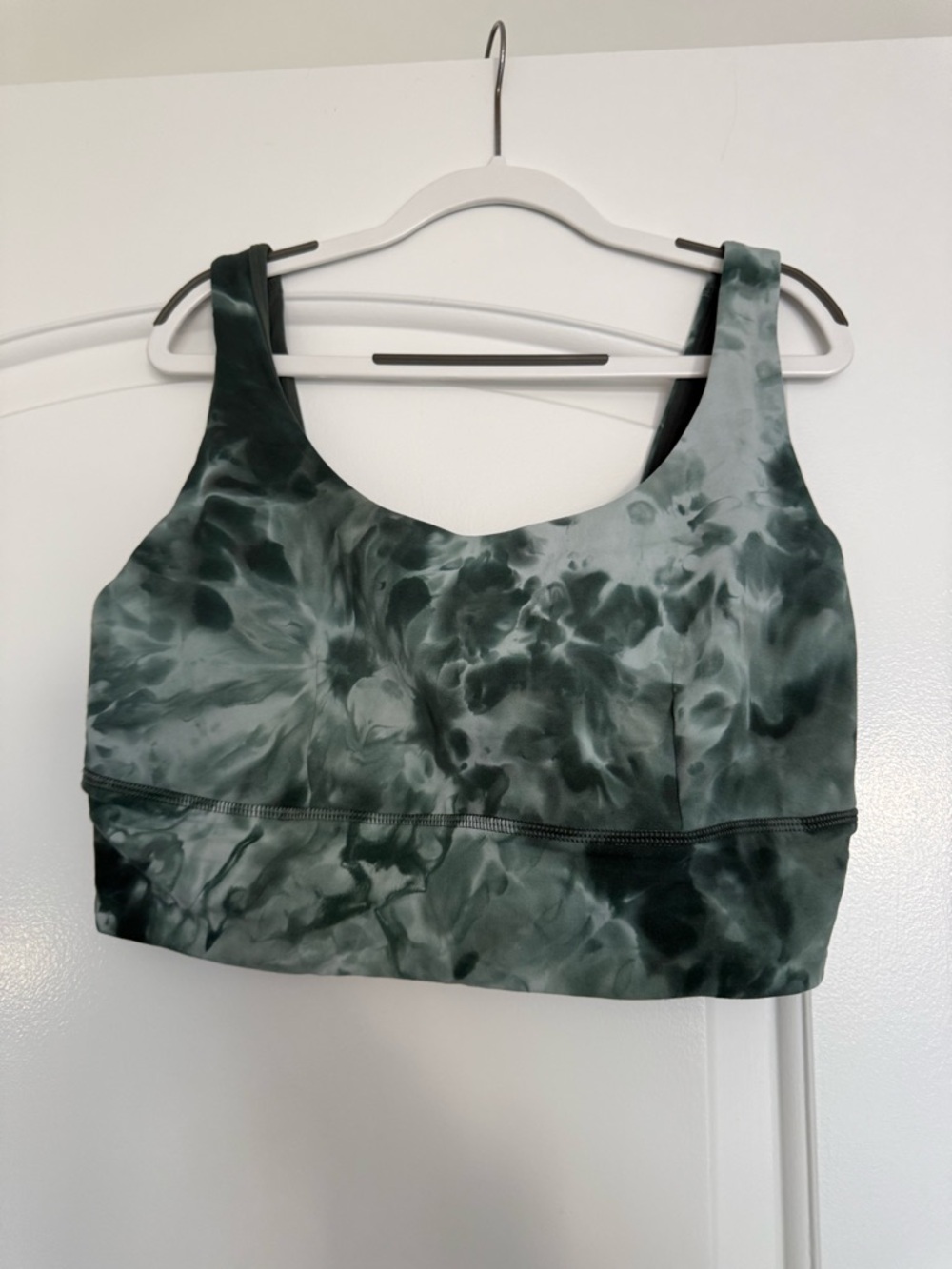Lululemon Tie-Dye Green Align Bra Size 10